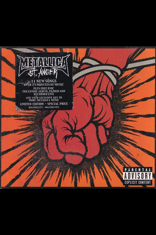 Movie poster for Metallica: St. Anger Rehearsals (2003)