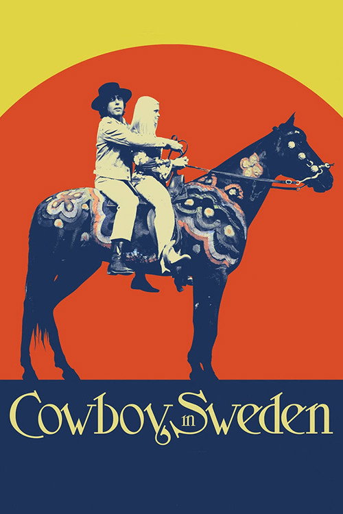 Movie poster for Cowboy in Sweden (1970)