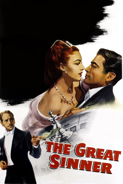 Movie poster for The Great Sinner (1949)