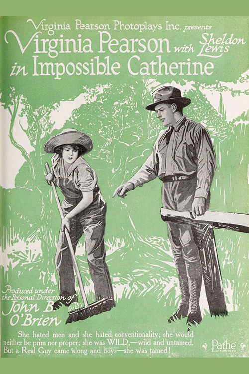 Movie poster for Impossible Catherine (1919)