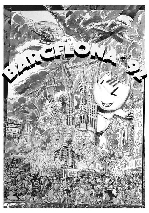 Movie poster for Barcelona 92 (2015)