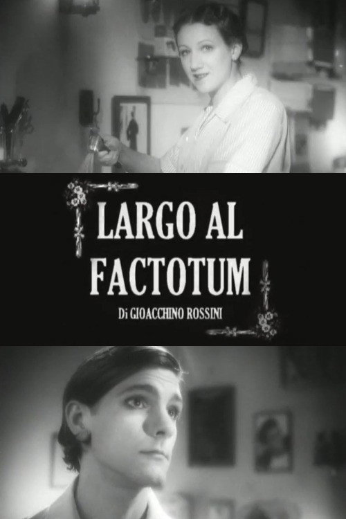 Movie poster for Largo al factotum (2009)