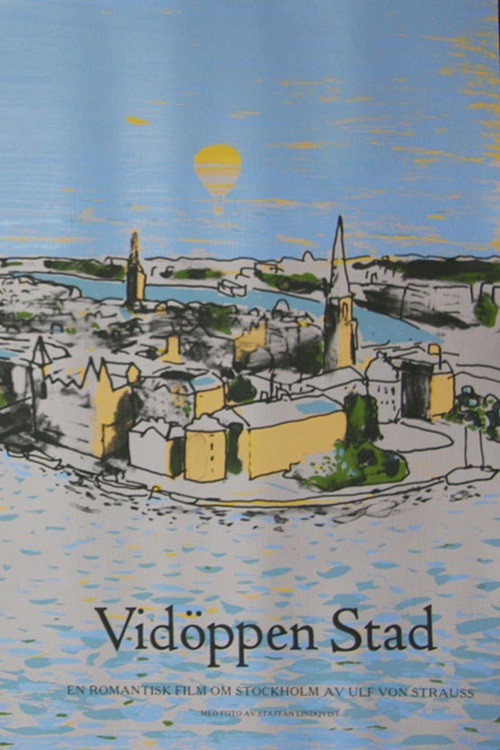 Movie poster for Vidöppen stad (1988)