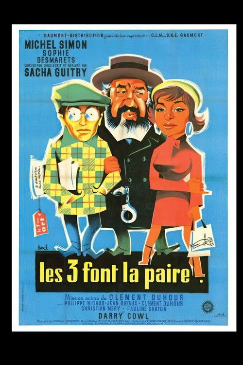 Movie poster for Three Make a Pair (1957)
