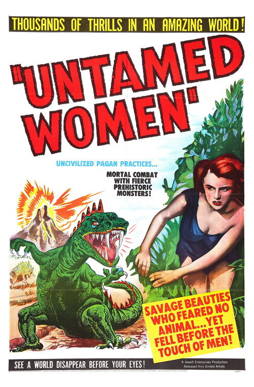 Movie poster for Untamed Women (1952)