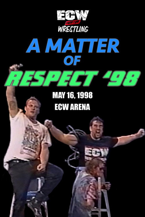 Movie poster for ECW A Matter of Respect 1998 (1998)