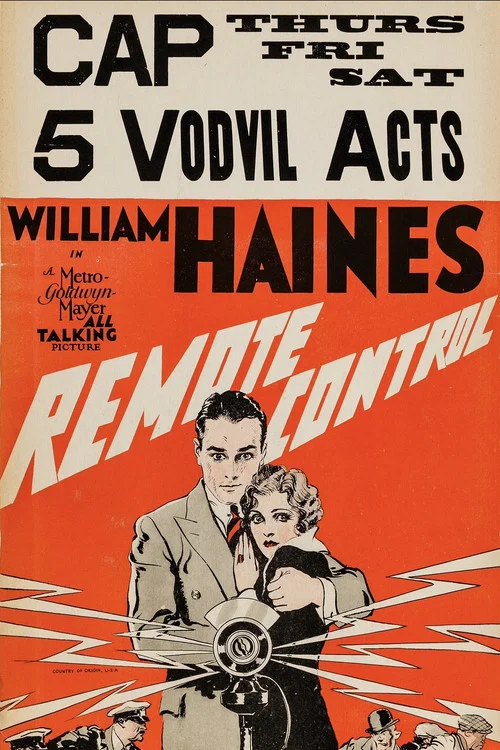 Movie poster for Remote Control (1930)