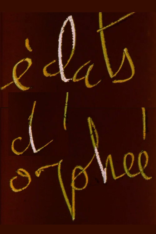 Movie poster for Éclats d'Orphée (2002)