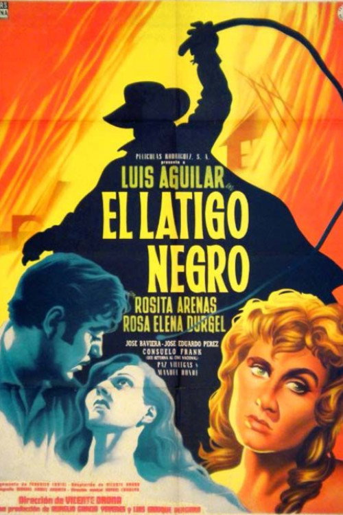Movie poster for The Black Whip (1958)