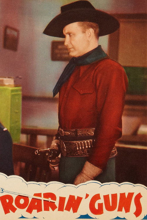 Movie poster for Roarin' Guns (1936)