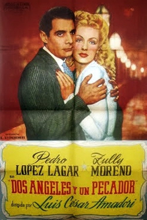 Movie poster for Dos ángeles y un pecador (1945)