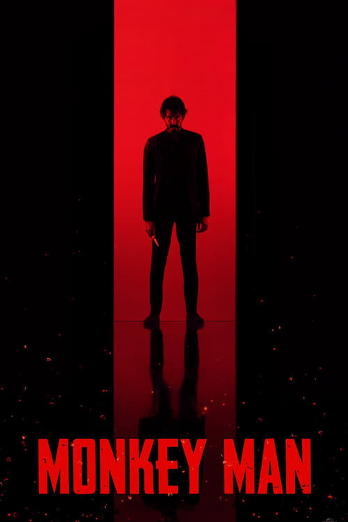 Movie poster for Monkey Man (2024)