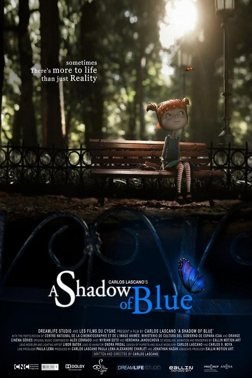 Movie poster for A Shadow of Blue (2012)