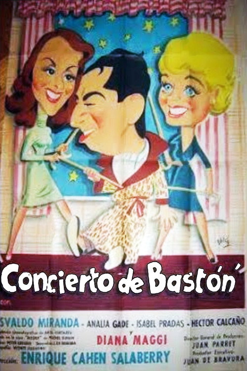 Movie poster for Cane concert (1951)