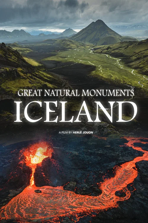 Movie poster for Great natural monuments - Iceland (2023)