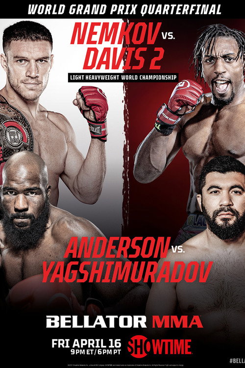Movie poster for Bellator 257: Nemkov vs. Davis 2 (2021)