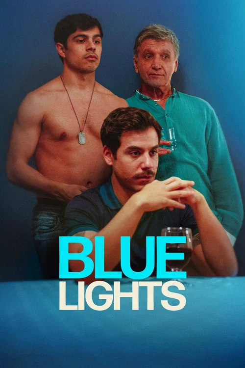 Movie poster for Blue Lights (2024)