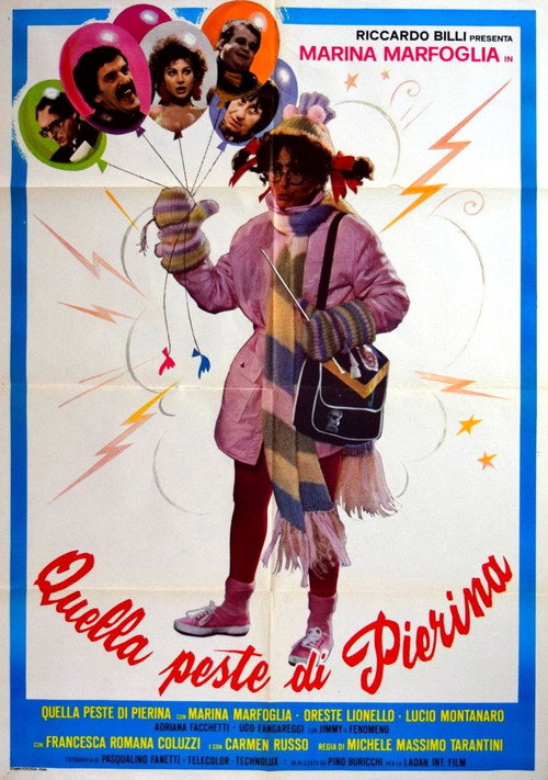 Movie poster for Quella peste di Pierina (1982)
