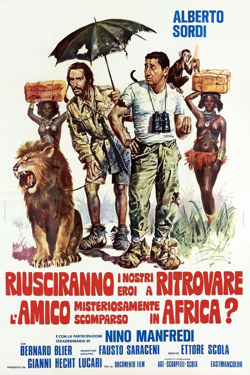 Movie poster for Will Our Heroes Be Able to Find Their Friend Who Has Mysteriously Disappeared in Africa? (1968)