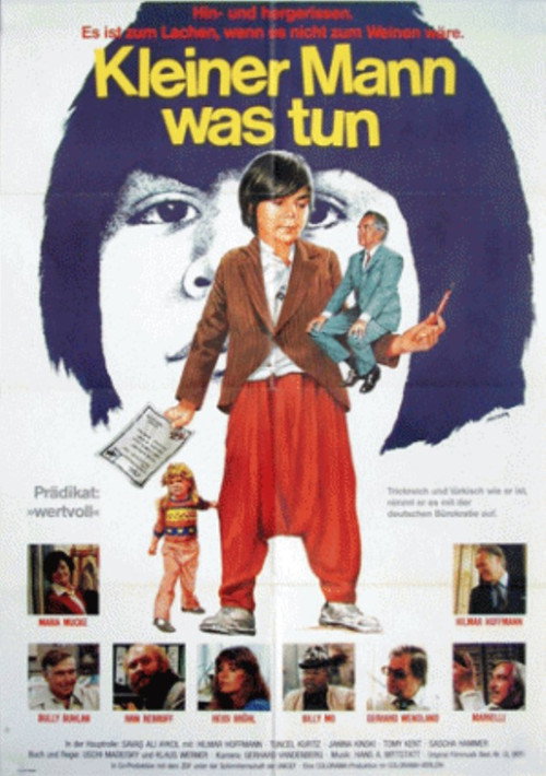 Movie poster for Kleiner Mann was tun (1981)