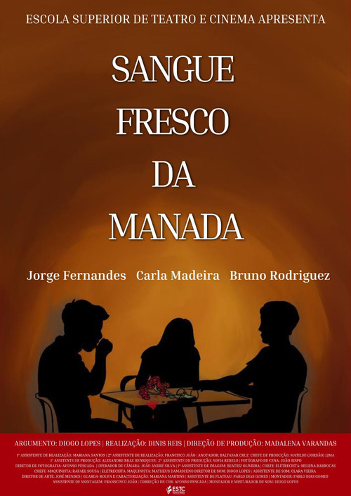 Movie poster for Sangue Fresco da Manada (2024)