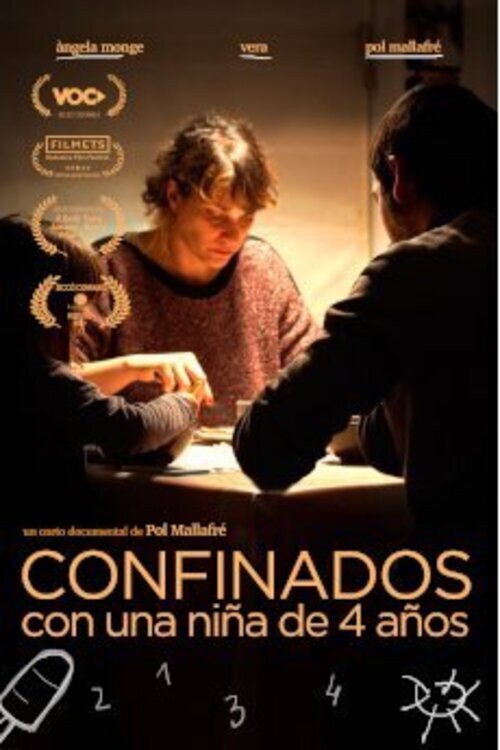 Movie poster for The Reality of Confinement with a four-year-old (2020)
