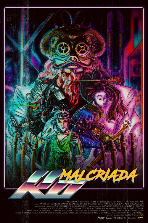 Movie poster for K.O. - Malcriada (2025)
