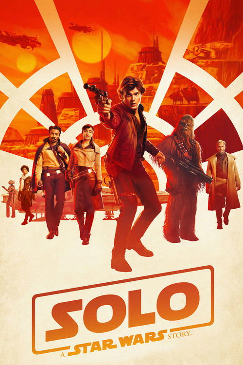 Movie poster for Solo: A Star Wars Story (2018)