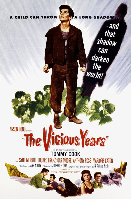 Movie poster for The Vicious Years (1950)