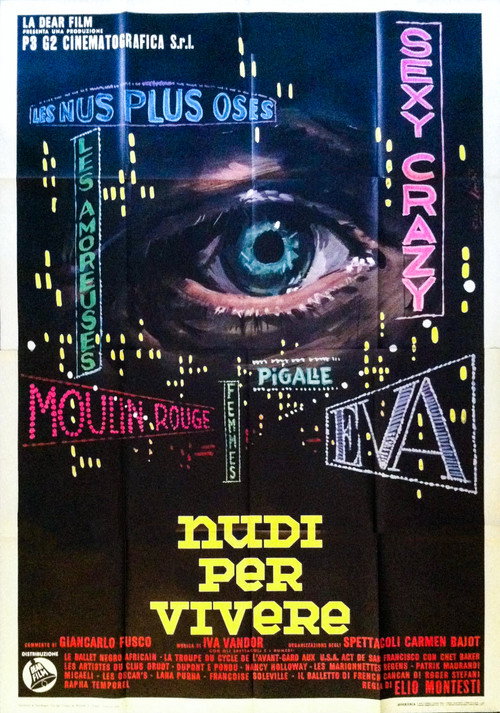 Movie poster for Nudi per vivere (1963)