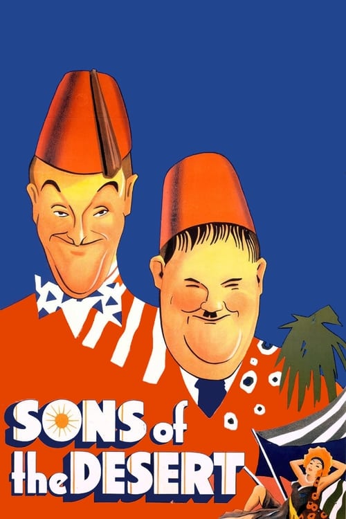 Movie poster for Sons of the Desert (1933)