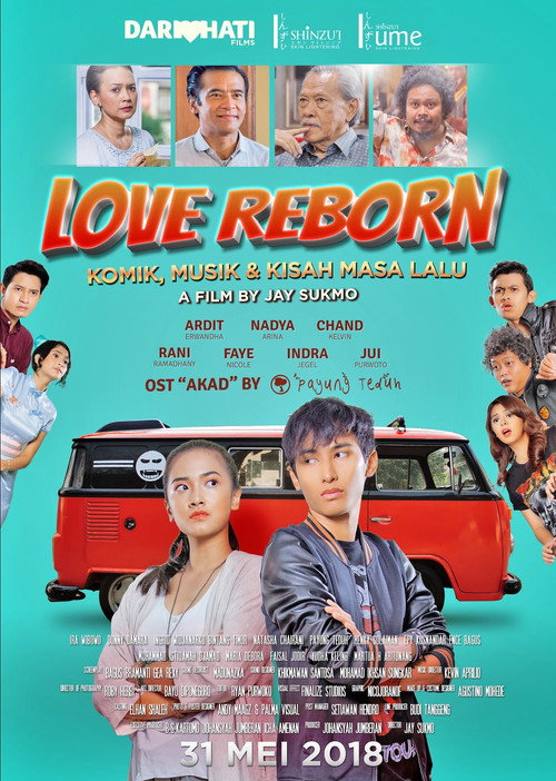 Movie poster for Love Reborn: Comics, Music & Stories of the Past (2018)