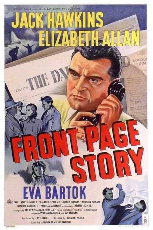 Movie poster for Front Page Story (1954)