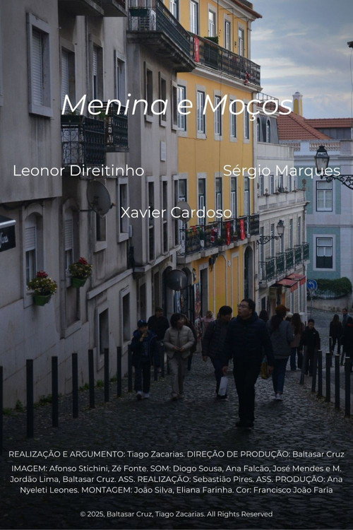 Movie poster for Menina e Moços