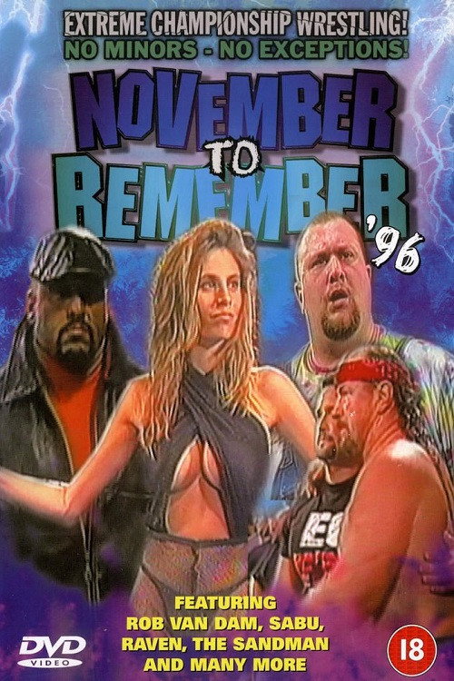 Movie poster for ECW November to Remember 1996 (1996)