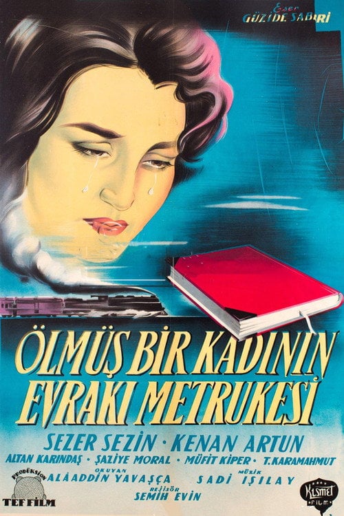 Movie poster for The Abandoned Documents of a Dead Woman (1956)