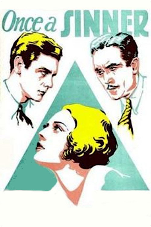 Movie poster for Once a Sinner (1931)