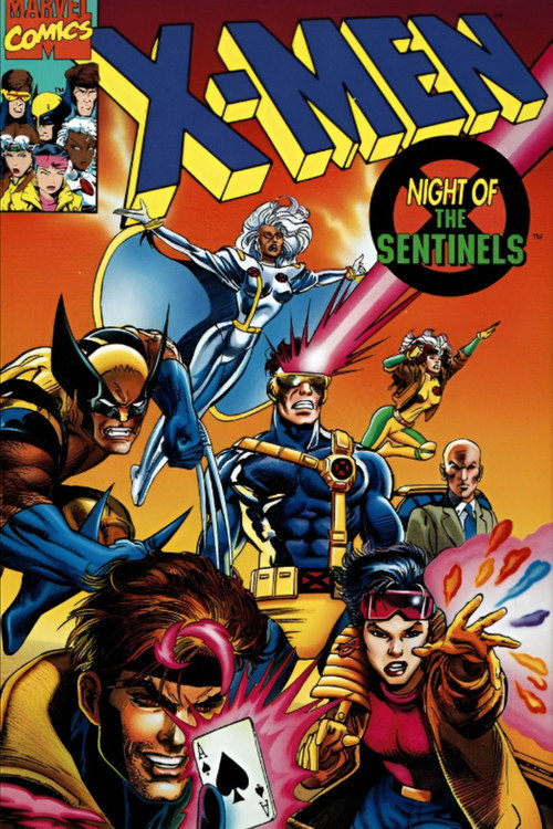 Movie poster for X-Men: Night of the Sentinels (1992)