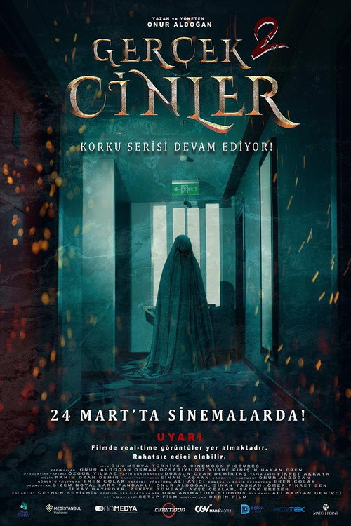 Movie poster for Gerçek Cinler 2 (2023)
