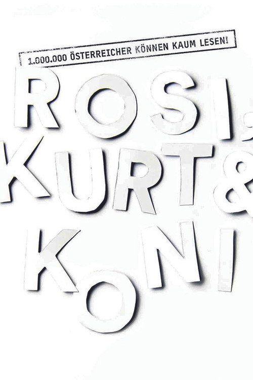 Movie poster for Rosi, Kurt und Koni (2015)