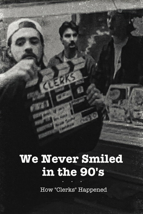 Movie poster for We Never Smiled in the 90’s (2024)
