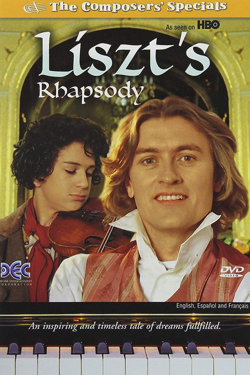 Movie poster for Liszt's Rhapsody (1996)
