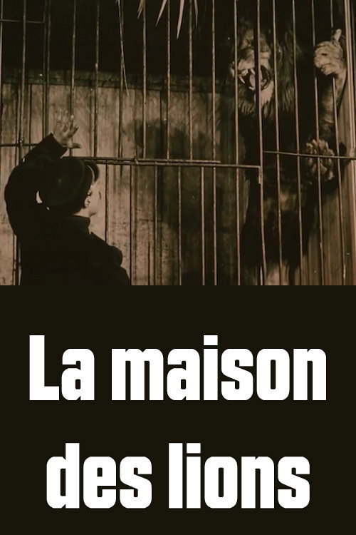 Movie poster for La Maison des lions (1912)