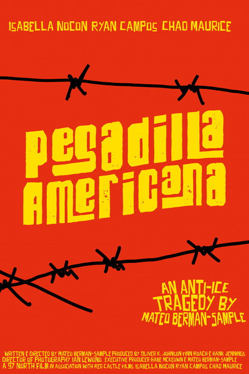 Movie poster for Pesadilla Americana
