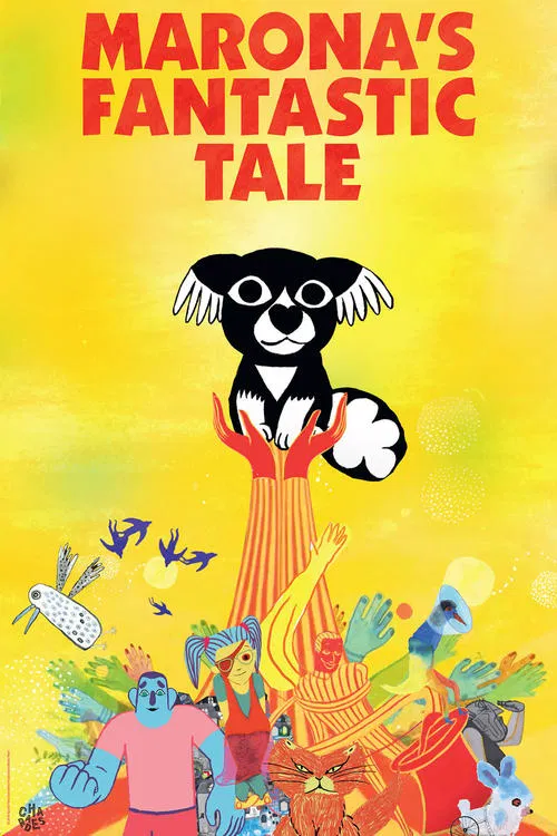 Movie poster for Marona's Fantastic Tale (2020)