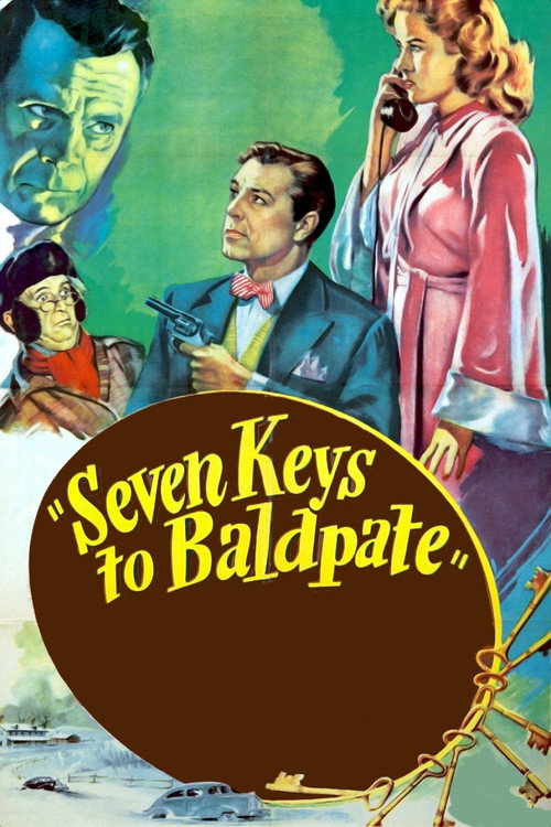 Movie poster for Seven Keys to Baldpate (1947)