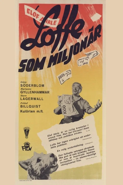 Movie poster for Loffe som miljonär (1948)