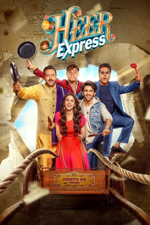 Movie poster for Heer Express (2025)