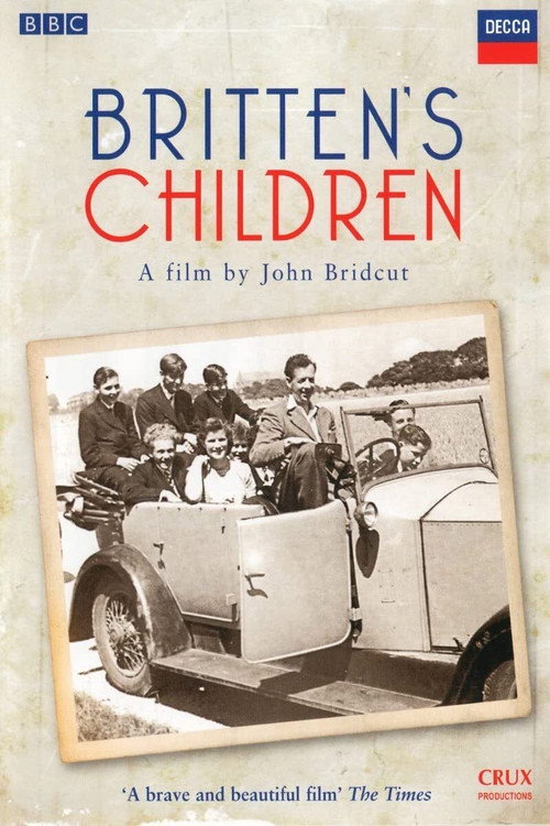 Movie poster for Britten's Children (2004)