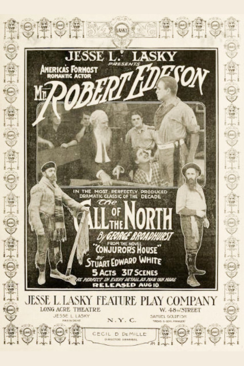 Movie poster for The Call of the North (1914)